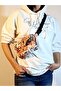 Orange Dogs Checkered Lining Mini Bag Waist Bag - 3