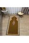 Digital Printed Washable Gift Prayer Prayer Rug Carpet, V-SECCADE-18-BROWN, - 2