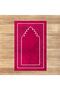Digital Printed Washable Gift Prayer Rug Rug, V-SECCADE-11-PINK,