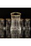 12-Piece Elysia Cut Genuine Gilded Tea Set - 2