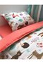 Cotton Kids 80X160 Crib Pillow Sheet Quilt Set Nature Tile (with Quilt) - 2