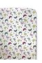 Cotton Baby And Child Elastic Sheet And Pillow Case 80x160 Pink Gray Butterflies - 6