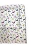 Cotton Baby And Child Elastic Sheet And Pillow Case 80x160 Pink Gray Butterflies - 4