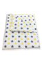 Duvet Cover Gray Yellow Star 70 X 120 cm