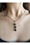 Obsidian Natural Stone Real Necklace (Love of Life, Positivity) (Chain Included) - 2