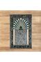 Digital Printed Washable Gift Prayer Rug Carpet, V-SECCADE-34-GRAY, - 2
