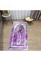 Digital Printed Washable Gift Prayer Rug Carpet, V-SECCADE-36-PURPLE,