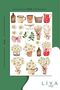 5 PIECES VINTAGE SET Planner Agenda Bullet Journal Suitable Set - 2