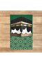 Digital Printed Washable Gift Prayer Rug Carpet, V-SECCADE-47-GREEN, - 2