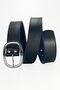 1st Class Wide Buckle Black Women's Belt 4CM Jacket Belt, Women's Vegan Leather Women's Pants Belt - 5