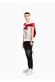 Men's Cotton Short Length Relaxed Fit Casual White T-Shirt EM000009 AF10017-M0008 - 4