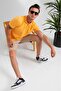 Men's Orange Regular Fit Short Sleeve 100% Cotton Polo Neck T-Shirt Hlthe012001 - 6