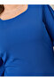بالإضافة إلى فستان Bodycon برقبة مربعة وطول الركبة - 3