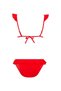 Women's Red Bikini Set - 4
