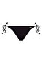 Women's Black String Bikini Bottom - 3