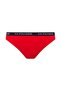 Women's Red Thick-Edged Elastic Bikini Bottom - 3