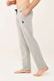 Men's Gray Melange Pajama Bottoms 18475 - 2