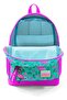 Kids Four Compartment Water Green Flamingo Patterned Primary School Bag 23712 - 3
