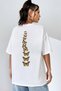 Unisex Back King Butterfly Printed T-Shirt