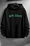 Unisex New Jersey Printed Sweatshirt