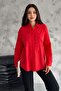 Red Staple Beaded New Season Women's Shirt - 5