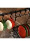 Screwless Mounting Wall Rail 8 Hangers And Basket 20 Cm - 5
