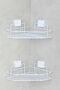 Lifetime Stainless Adhesive Bathroom Shelf, Bathroom Organizer, Bathroom Organizer, Shampoo Shelf - 3