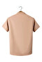 Beige Men's Summer Shirt - Short Sleeve, Double Pocket, Comfortable Fit - 4