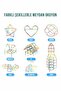 Educational Bamboo Sticks 300 Piece Puzzle Brain Teaser Coding Ages 3+ - 6