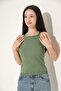 Women's Lycra Halter Neck Thin Strap Summer Blouse Knitwear Athlete Yosun - 7