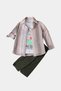 Baby Boy Shirt and Bottoms Set for Wedding, Birthday, Engagement