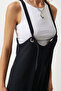 Women's Black Strap Wide Leg Summer Knitted Jumpsuit Zh00035 - 4