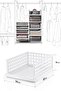 Smart Maxi 4 Pieces White Smart Shelf System, Cabinet Organizer Drawer and Organizer - 7