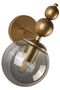 2 Pieces of Endless Sconces in Antique Smoked Glass, Modern Decorative Sconces, Wall Lighting, Living Room, Bedroom and Hallway Lighting - 4