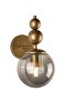 2 Pieces of Endless Sconces in Antique Smoked Glass, Modern Decorative Sconces, Wall Lighting, Living Room, Bedroom and Hallway Lighting - 3