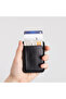 Genuine Leather Magnetic Credit Card Holder - Magsafe Wallet, Compatible Smart Phone - 6