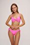 Ibis Padded and Lace-Up Bikini Set Neon