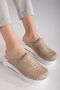 Air Sole Wedge Heels Orthopedic Hospital Nurse Women's Slippers Mink - 2