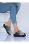 Black Orthopedic Slippers Doctor Nurse Hospital Women's Slippers