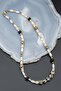 Mother-of-Pearl, Jasper, and Lava Stone Necklace - 2