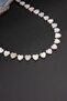 Coer Mother-of-Pearl White Heart Necklace - 4