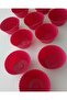 Bybirgül Red 12 Pieces Silicone Mini Cake Mold, Muffin, Browni Mold 12 Pieces, Suitable for Airfryer - 8