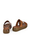 Women's Genuine Leather Slippers 1411010z500 Tan - 5