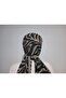 Soft Crinkle Zebra Pattern Shawl - 4