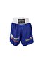Kf1003 blue kick boxing shorts and professional mouthguard kick boxing shorts set - 2