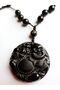 Obsidian Buddhist Buddha Pendant for Women and Men Feng Shui - 3