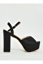 Solid Ankle Strap Block Heel Sandals - 2