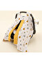 Muslin Reversible Stroller Cover and Cushion - Mustard Muslin - Zoo - 6