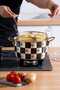 Qualita King Enamel Fryer Pot - 22 cm - 2