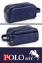 Men's Clutch Bag Travel Organizer Shaving Cosmetic Daily Clutch Bag Navy Blue Etn-70-L - 3